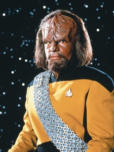 Star Trek: The Next Generation 
Michael Dorn as Lieutenant Commander Worf.

00000999.tif
