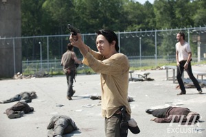 Glenn (Steven Yeun) - The Walking Dead - Season 3, Episode 4 - Photo Credit: Gene Page/AMC