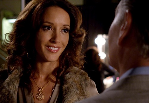 THE MOB DOCTOR: Constantine (William Forsythe, R) chats with Celeste (guest star Jennifer Beals, L) in the "Turf War" episode of THE MOB DOCTOR airing Monday, Nov. 19 (9:00-10:00 PM ET/PT) on FOX. ©2012 Fox Broadcasting Co. Cr:FOX