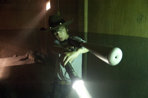 Carl Grimes (Chandler Riggs) - The Walking Dead - Season 3, Episode 8 - Photo credit: Gene Page/AMC