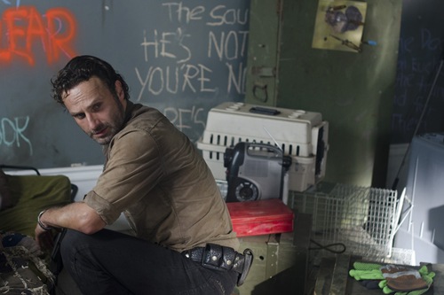 Rick Grimes (Andrew Lincoln) - The Walking Dead - Season 3, Episode 12 - Photo Credit: Gene Page/AMC