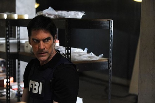 the BAU is called in to investigate a string of deaths in Manhattan tied to apparent ecstasy overdoses, and Hotch discovers that his estranged brother, Sean, is caught in the middle, on the two-hour eighth season finale of CRIMINAL MINDS, Wednesday, May 22 (9:00-11:00 PM, ET/PT) on the CBS Television Network. Pictured: Thomas Gibson as Aaron Hotchner.  Photo: Richard Foreman/CBS ÃÂ©2013 CBS Broadcasting, Inc. All Rights Reserved.