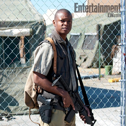 Lawrence Gilliard, Jr. actor.

Season 4, The Walking Dead.

