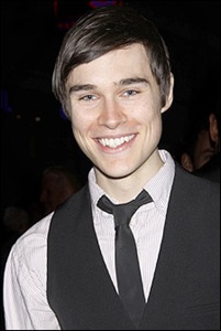 Sam Underwood attending the opening night of 'Looped starring Valerie Harper as Tallulah Bankhead' at the Lyceum Theatre. New York City, USA-14.03.10