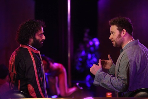 THE LEAGUE Rafi and Dirty Randy -- Episode 504 -- Airs Wednesday, September 25, 10:30 pm e/p) -- Pictured: (L-R) Jason Mantzoukas as Rafi, Seth Rogan as Dirty Randy -- CR: Patrick McElhenney/FXX