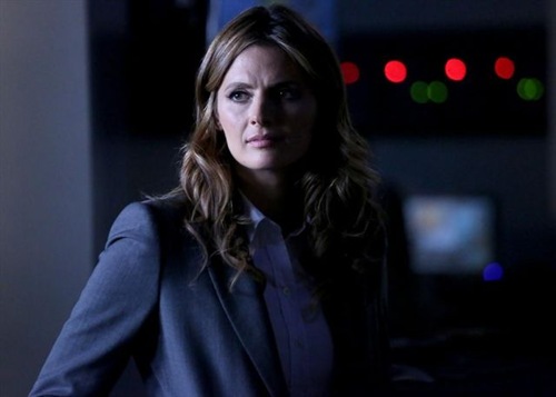 CASTLE - "Dreamworld" - Continuing from the season premiere episode, Beckett races against time to find a stolen toxin capable of killing tens of thousands of people. To make matters worse, Castle was exposed, leaving him with less than 24 hours to live, on "Castle," MONDAY, SEPTEMBER 30 (10:01-11:00 p.m., ET) on the ABC Television Network. (ABC/Richard Cartwright)
STANA KATIC
