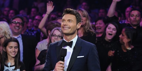 AMERICAN IDOL: Host Ryan Seacrest during the  season 12 AMERICAN IDOL GRAND FINALE at the Nokia Theatre on Thursday. May 16, 2013 in Los Angeles, California.  CR: Ray Mickshaw/FOX
