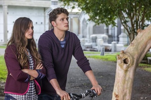 RAVENSWOOD - "Pilot" - After opting to stay in Ravenswood to help out new pal Miranda, Caleb begins to rethink his decision, especially after he meets Miranda's cold and unwelcoming uncle Raymond (Steven Cabral). Caleb also has some unpleasant interactions with local resident Luke (Brett Dier), who is struggling to deal with a recent family tragedy and its ensuing scandal, which has also swept up his twin sister Olivia (Merritt Patterson) in the series premiere of "Ravenswood," airing Tuesday, October 22nd (9:00 - 10:00 PM ET/PT). (ABC FAMILY/Skip Bolen)
MERRITT PATERSON, BRETT DIER