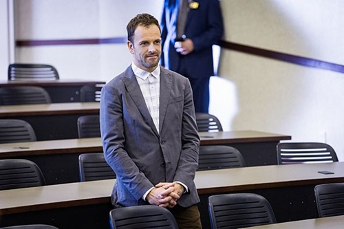 "Solve for X" -- Sherlock (Jonny Lee Miller) sets out to solve the murder of a mathematician as well as the purpose of the highly-guarded equation he was trying to decipher, on ELEMENTARY, Thurs. Oct. 3 (10:01 – 11:00 PM, ET/PT) on the CBS Television Network. Photo: Mark Schafer /CBS ©2013 CBS Broadcasting, Inc. All Rights Reserved