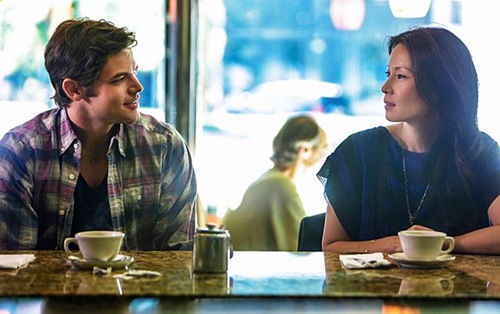 "Solve for X" ,-- Joan (Lucy Liu, right) is conflicted when Joey Castoro (Jeremy Jordan, left), the son of a former patient, approaches her for a loan, on ELEMENTARY, Thurs. Oct. 3 (10:01 Ã¢ÂÂ 11:00 PM, ET/PT) on the CBS Television Network. Photo: Patrick Harbron /CBS ÃÂ©2013 CBS Broadcasting, Inc. All Rights Reserved