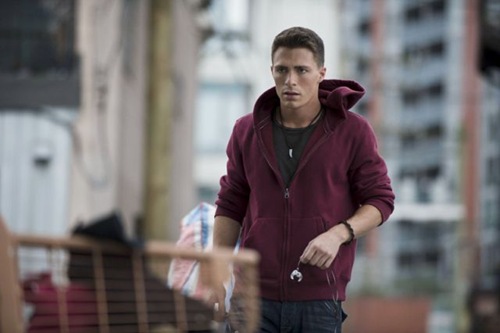 Arrow -- "Broken Dolls" -- Image AR203b_0077b -- Pictured: Colton Haynes as Roy Harper -- Photo: Cate Cameron/The CW -- &copy; 2013 The CW Network, LLC. All Rights Reserved
