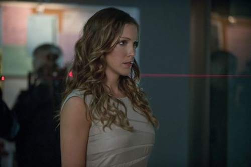 Arrow -- "Broken Dolls" -- Image AR203a_0098b -- Pictured: Katie Cassidy as Laurel Lance -- Photo: Cate Cameron/The CW -- &copy; 2013 The CW Network, LLC. All Rights Reserved