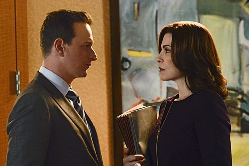"A Precious Commodity"--Will (Josh Charles, left) needs Alicia√¢¬?¬?s (Julianna Margulies, right) help when an internal conflict at the firm necessitates a vote by the partners, on THE GOOD WIFE, Sunday, Oct 13 (9:00-10:00 PM, ET/PT) on the CBS Television Network. Photo: Myles Aronowitz/CBS √?¬©2013 CBS Broadcasting Inc. All Rights Reserved