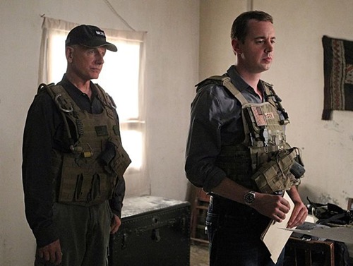 "Anonymous Was a Woman" -- Gibbs (Mark Harmon, left) and McGee (Sean Murray, right) travel to Afghanistan when a murder case leads them to an Afghan womenÃ¢ÂÂs shelter Mike FrankÃ¢ÂÂs secretly supported for years, on NCIS, Tuesday, Oct. 15 (8:00-9:00 PM, ET/PT) on the CBS Television Network.  Photo: Sonja FlemmingCBS ÃÂ©2013 CBS Broadcasting, Inc. All Rights Reserved.