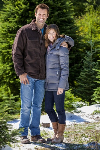 Newly widowed Kathy plans to skip out on decking the halls and trimming the tree this Christmas, trying to avoid anything that will bring back memories of her late husband. Photo: Cameron Mathison, Kellie Martin