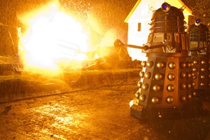STRICTLY EMBARGOED FOR USE UNTIL 00.01 ON 7 DECEMBER, 2013, GMT
Picture shows The Daleks.