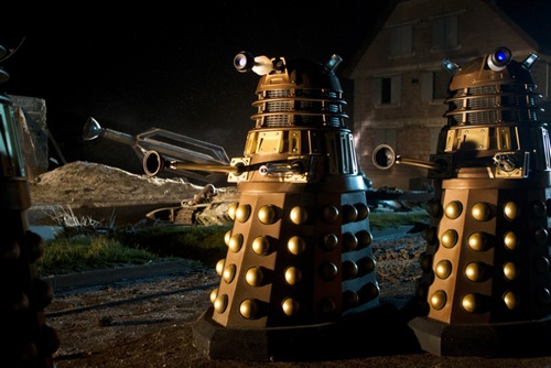 Picture shows: The Daleks